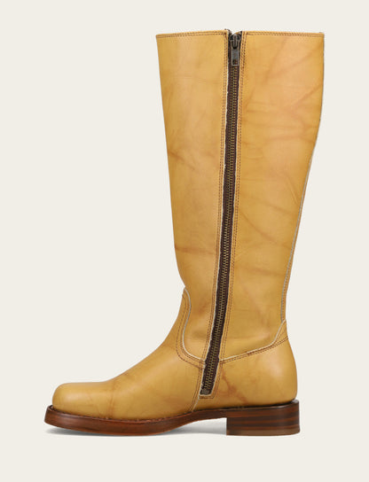 Women's Banana Campus Low Heel Tall Riding Wide Calf Boot Banana - Frye