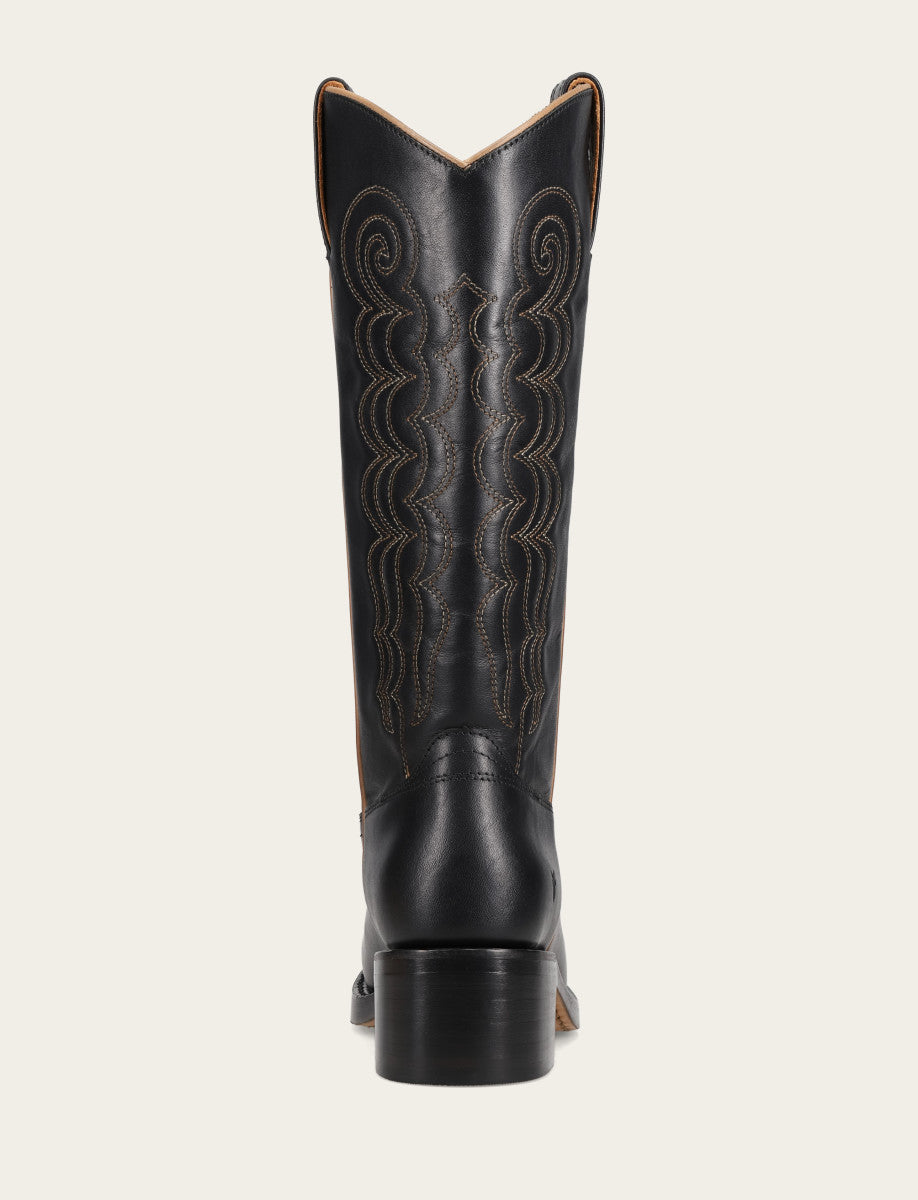 Women's Black Campus Deco Stitch Boot Black - Frye