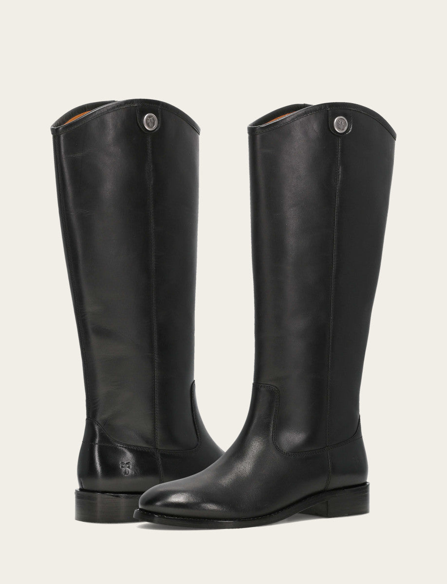 Women’s Black Wide Calf Melissa Button 2 Tall Boots | Frye Black - Frye