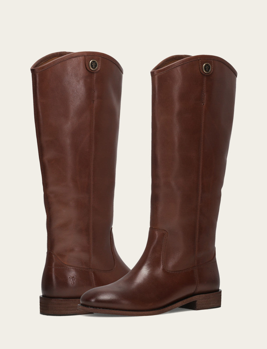 Women’s Cognac Wide Calf Melissa Button 2 Tall Boots | Frye Cognac - Frye