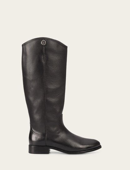 Women's Black Melissa Button 2 Boots Black - Frye