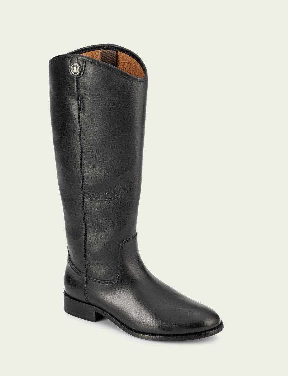 Women's Black Melissa Button 2 Boots Black - Frye