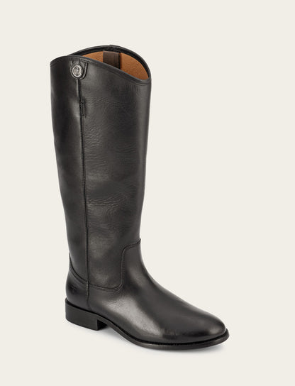 Women's Black Melissa Button 2 Boots Black - Frye