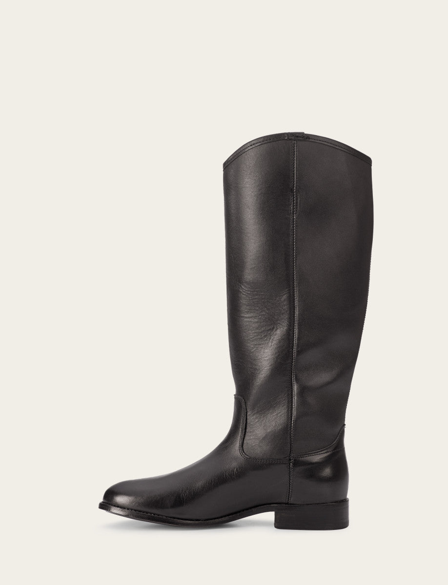 Women's Black Melissa Button 2 Boots Black - Frye
