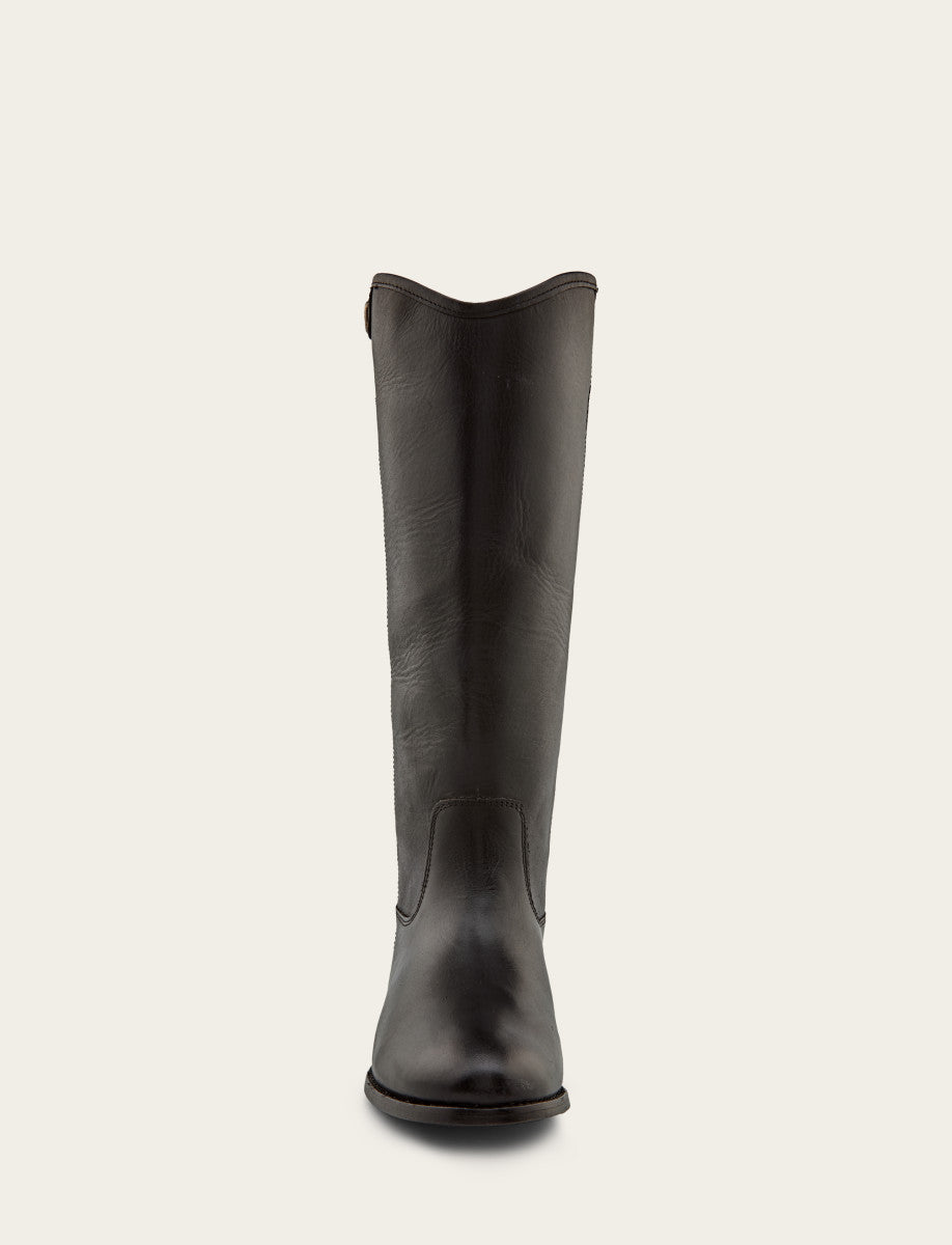 Women's Black Melissa Button 2 Boots Black - Frye