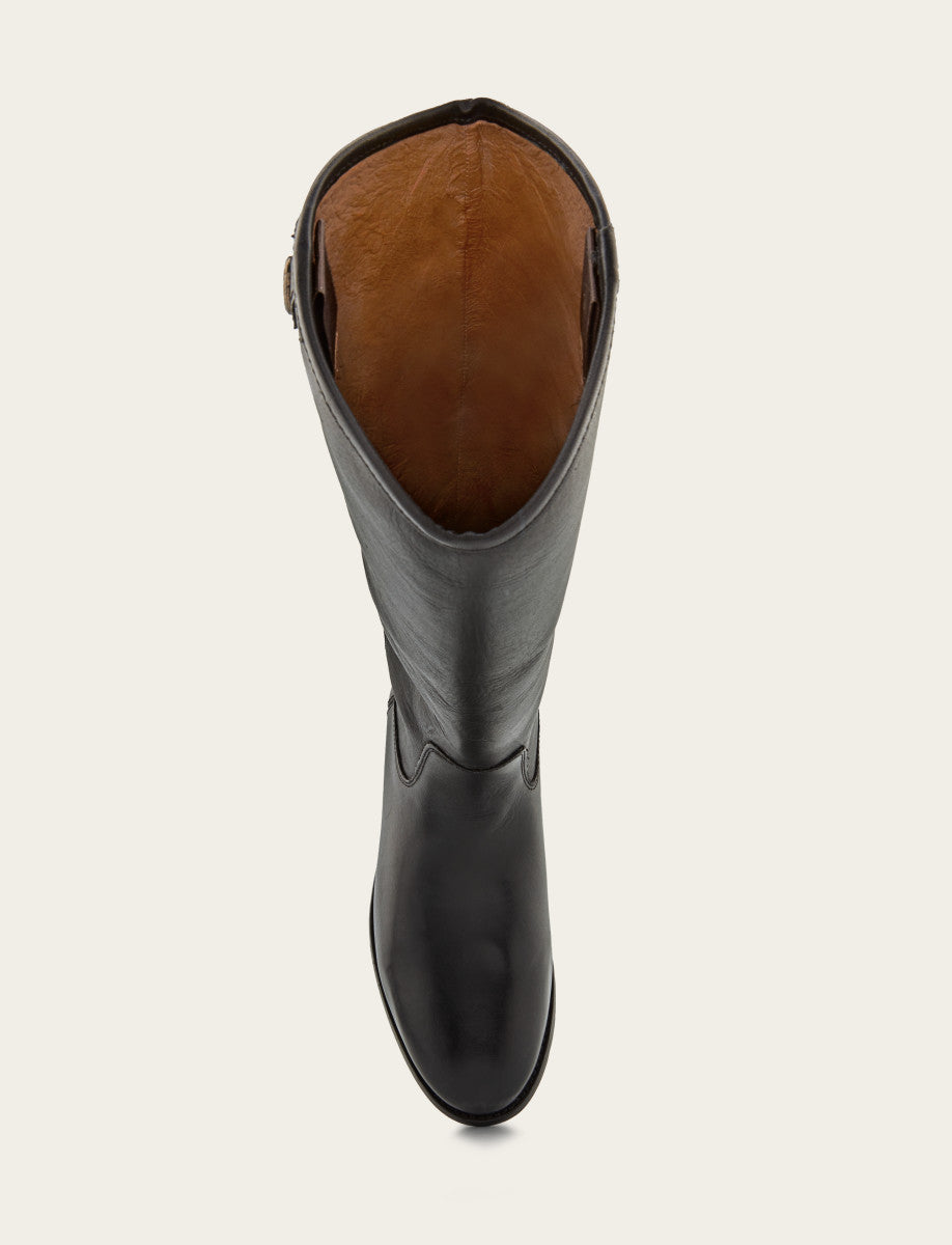 Women's Black Melissa Button 2 Boots Black - Frye