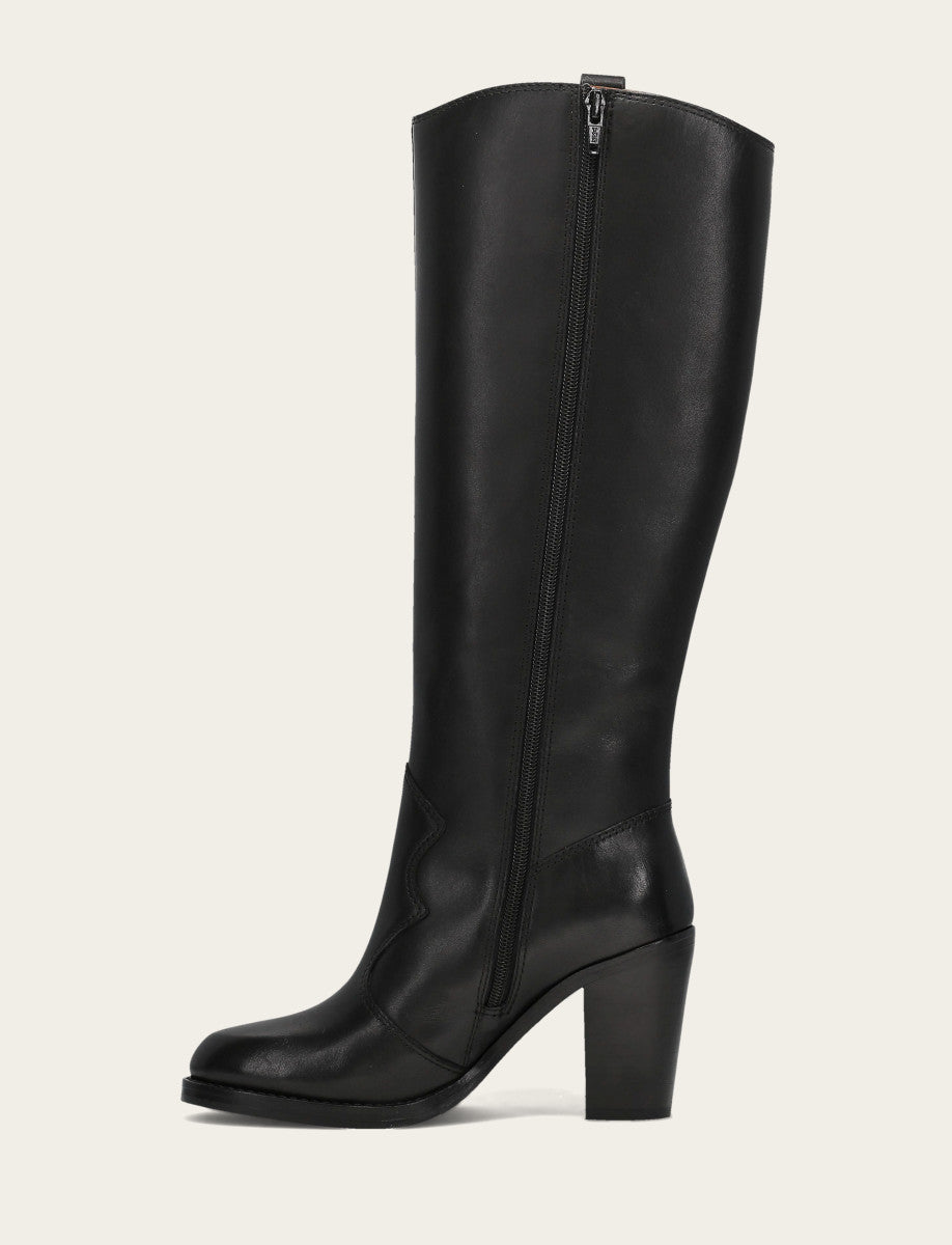 Women's Black Corinne Tall Boot Black - Frye