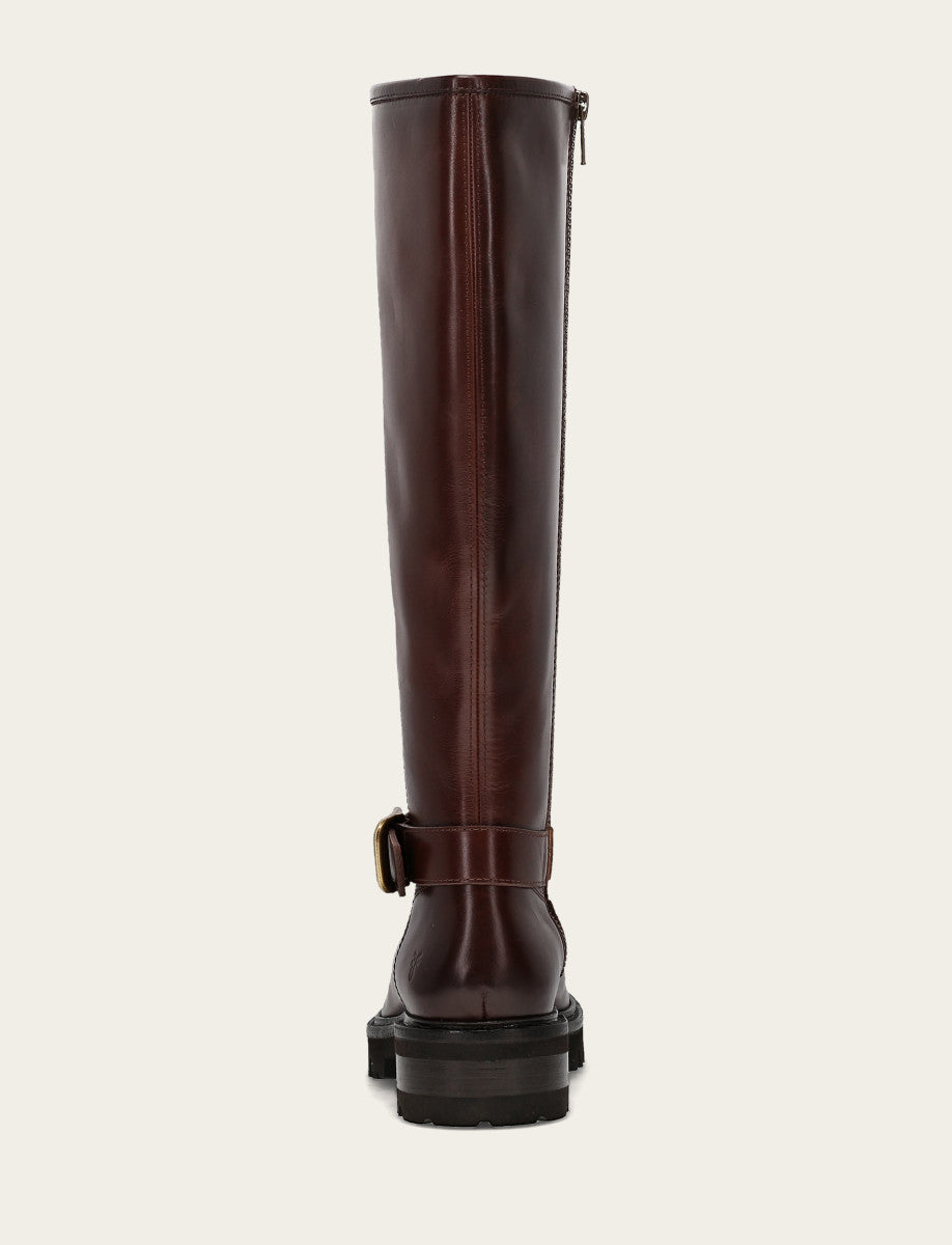 Women's Bourbon Olivia Buckle Tall Boot Bourbon - Frye