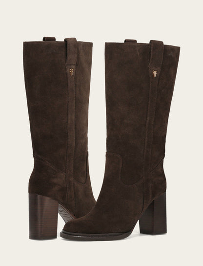 Women's Dark Brown Alex Slouchy Mid Boot Dark Brown - Frye