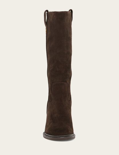 Women's Dark Brown Alex Slouchy Mid Boot Dark Brown - Frye