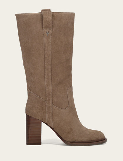 Women's Dark Taupe Alex Slouchy Mid Boot Dark Taupe - Frye