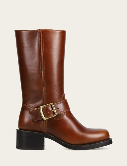 Women's Saddle Campus Buckle Boot Saddle - Frye