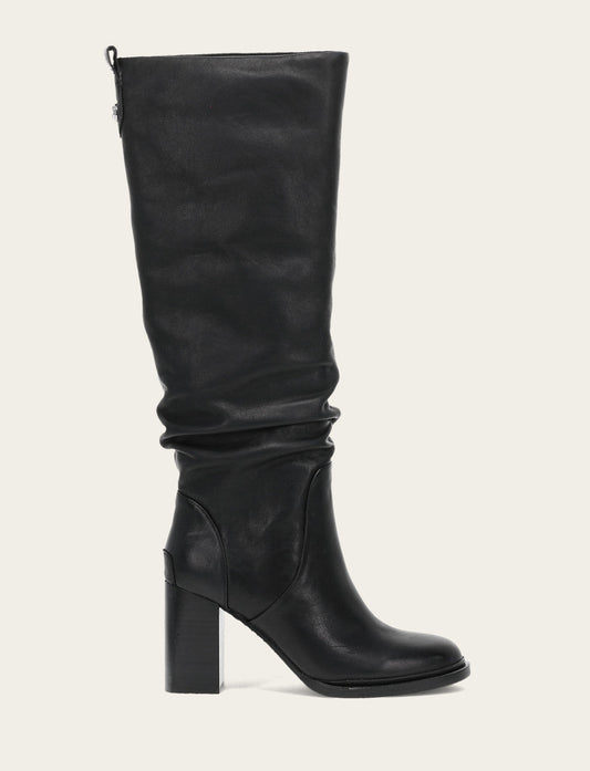 Black Alex Softy Tall Wide Calf Boot Black - Frye