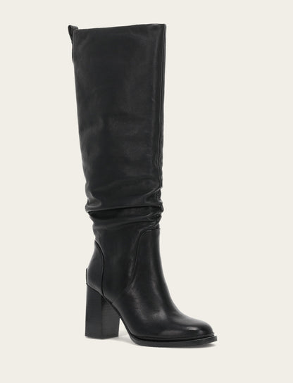 Black Alex Softy Tall Wide Calf Boot Black - Frye