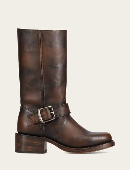 Women's Dark Brown Campus Buckle Boot Dark Brown - Frye
