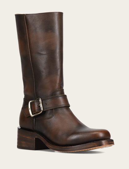 Women's Dark Brown Campus Buckle Boot Dark Brown - Frye