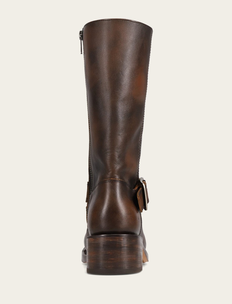 Women's Dark Brown Campus Buckle Boot Dark Brown - Frye