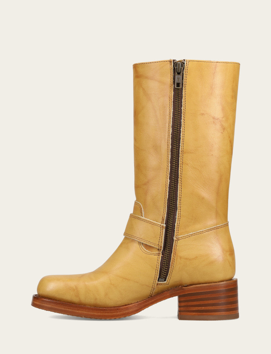 Women's Banana Campus Buckle Boot Banana - Frye