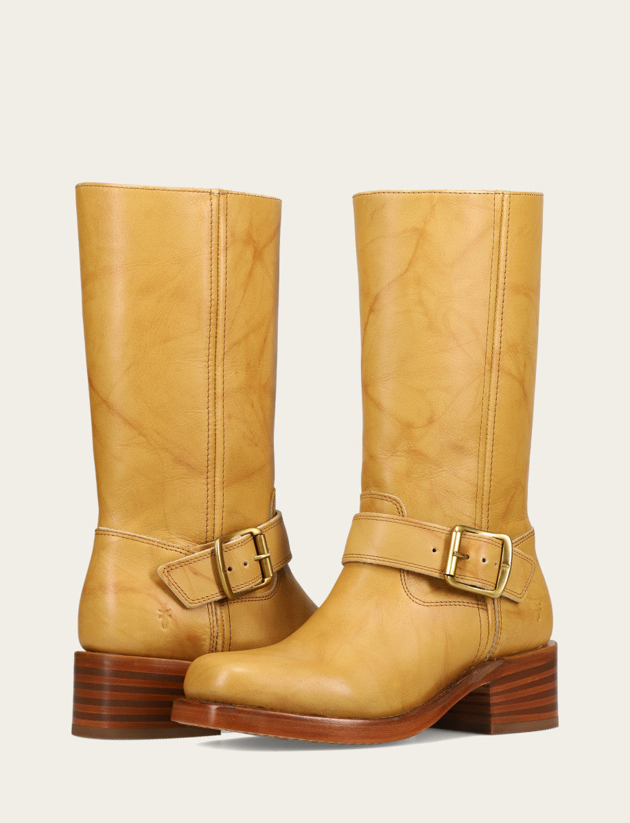 Women's Banana Campus Buckle Boot Banana - Frye