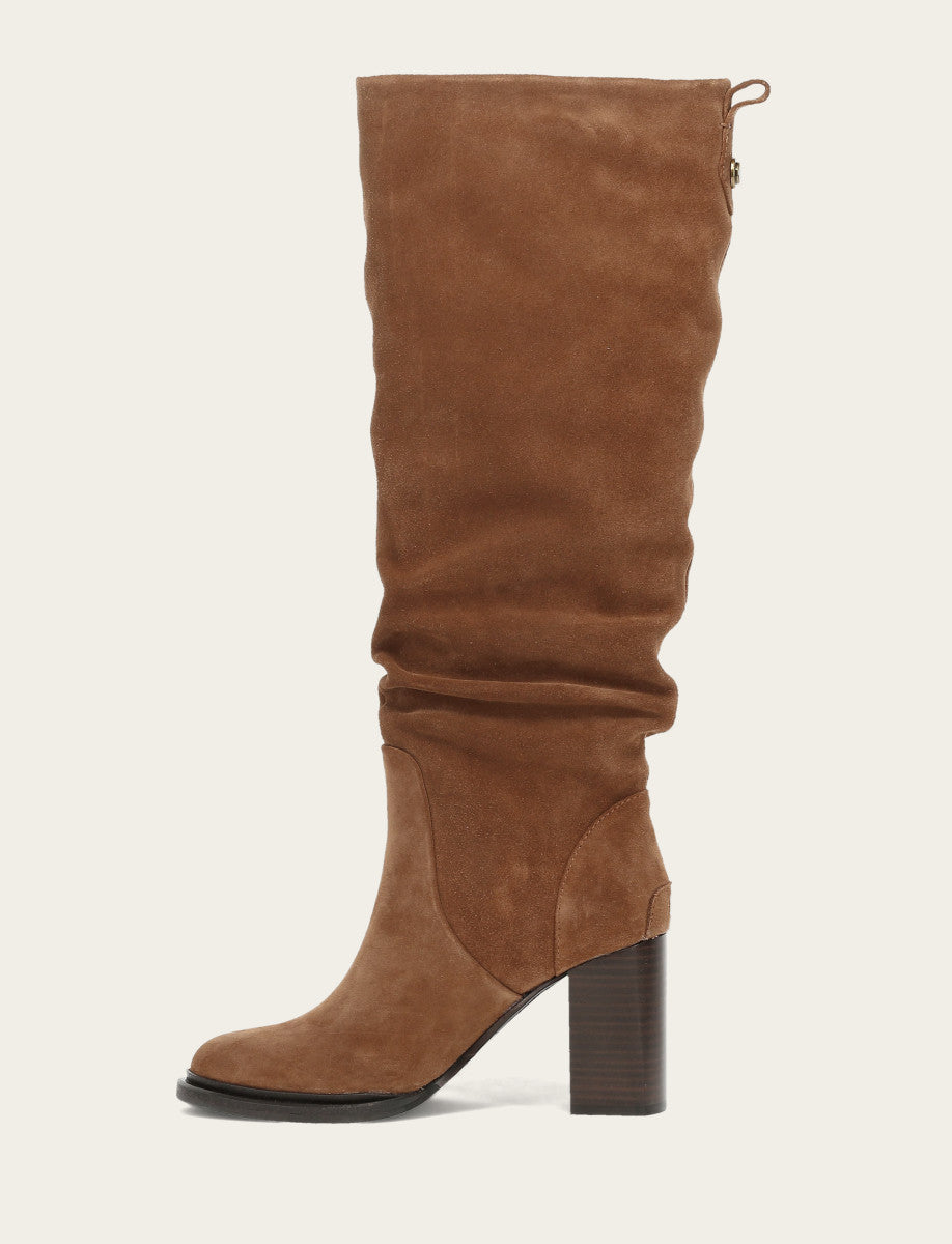 Bark Alex Softy Tall Wide Calf Boot Bark - Frye