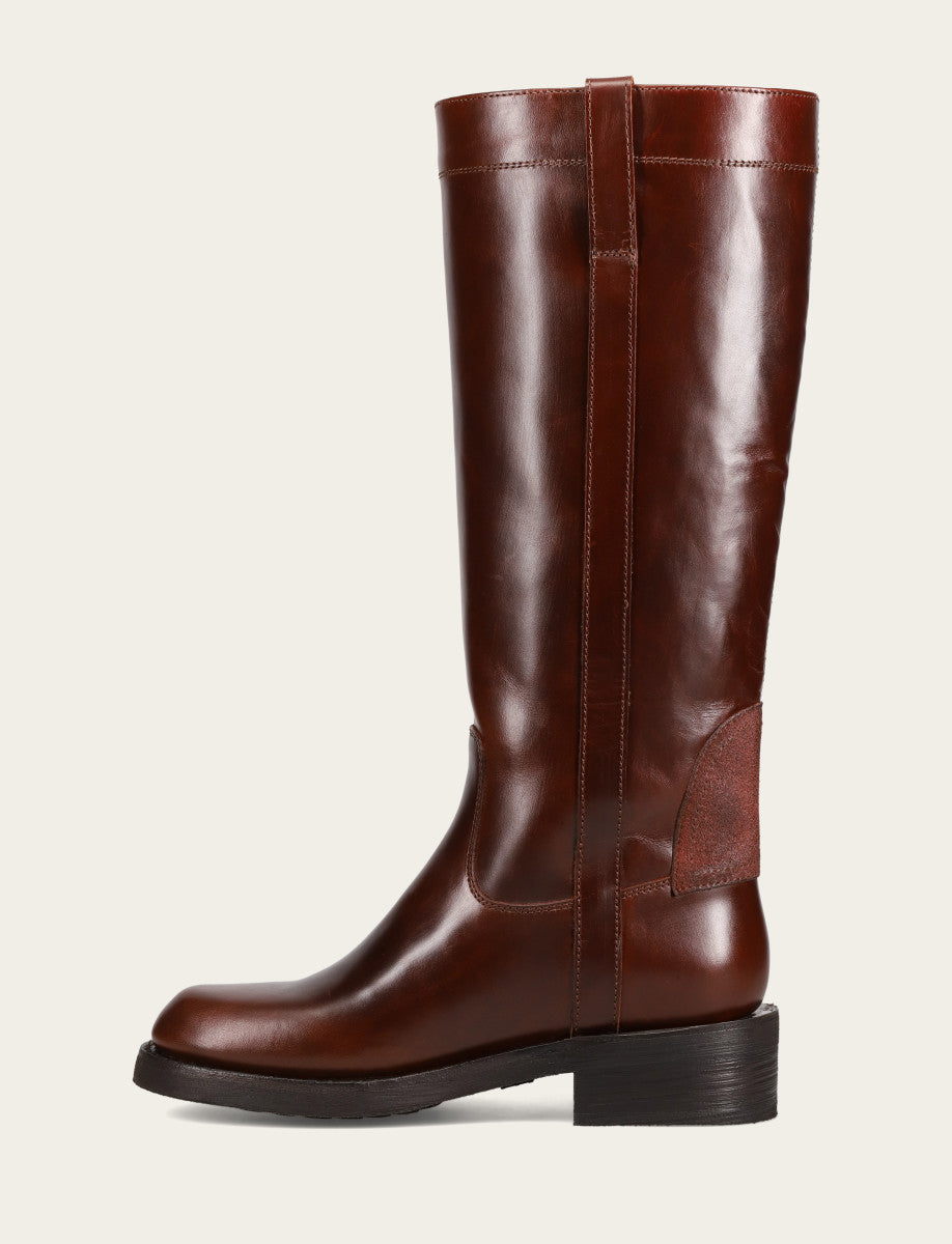 Viv Riding Boot Redwood - Frye