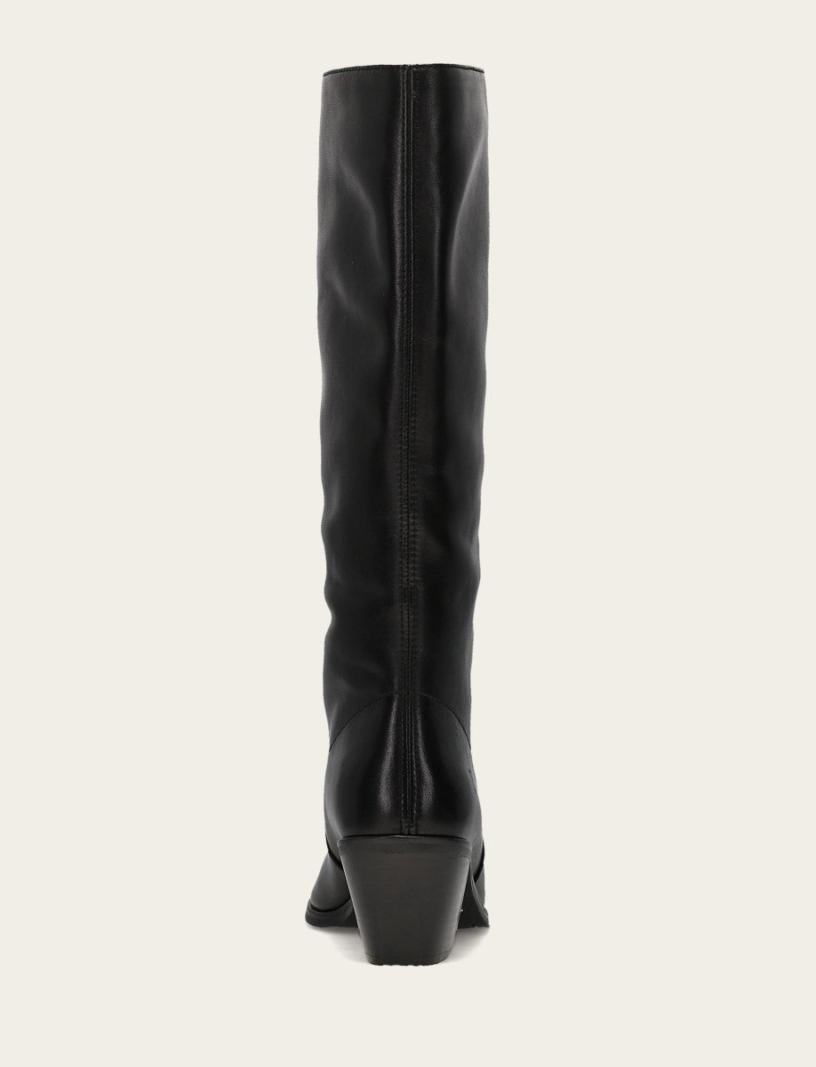 Women's Black Sara Slouchy Boot Black - Frye