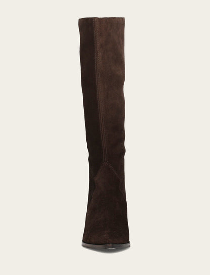 Women's Dark Brown Sara Slouchy Boot Dark Brown - Frye