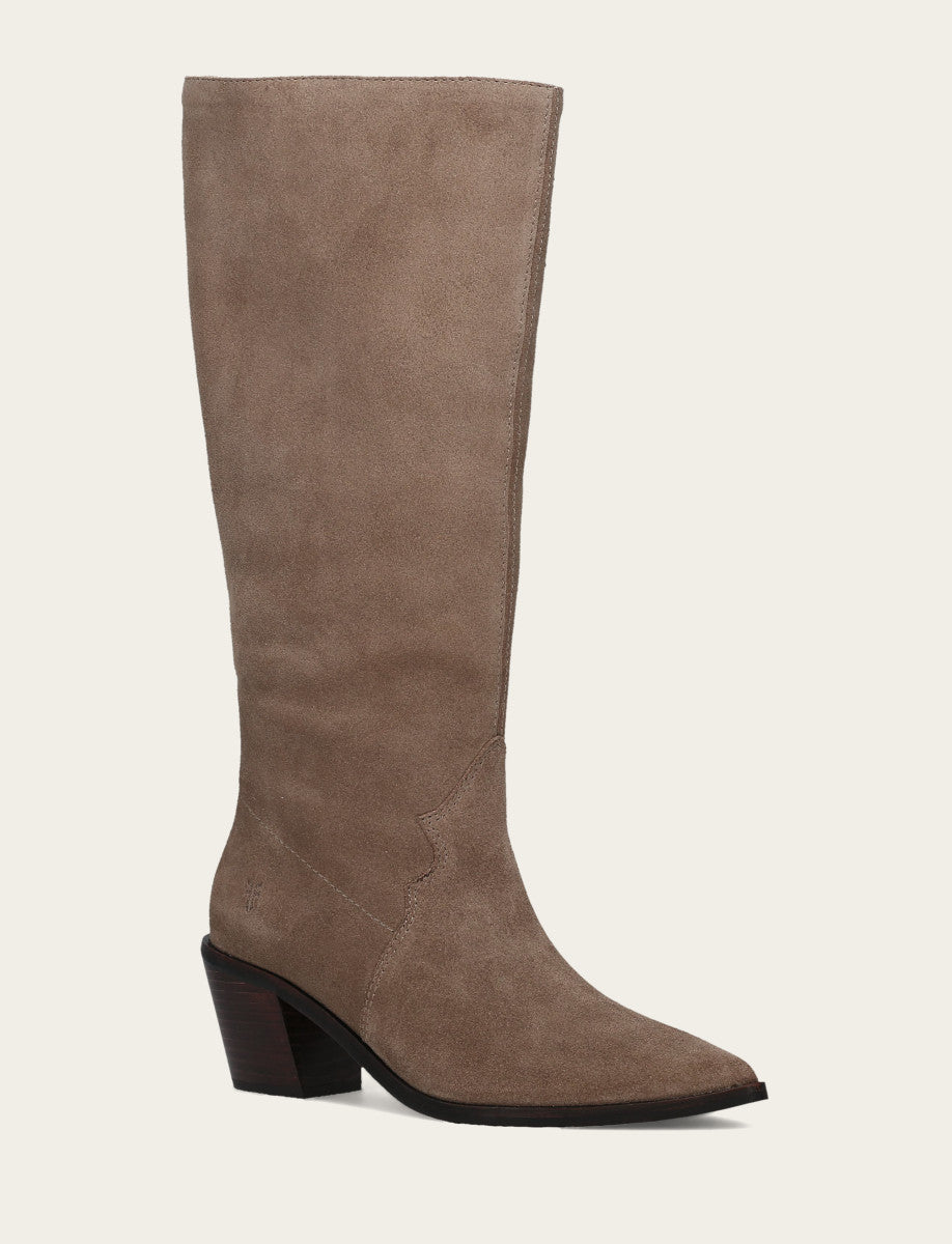 Women's Dark Taupe Sara Slouchy Boot Dark Taupe - Frye