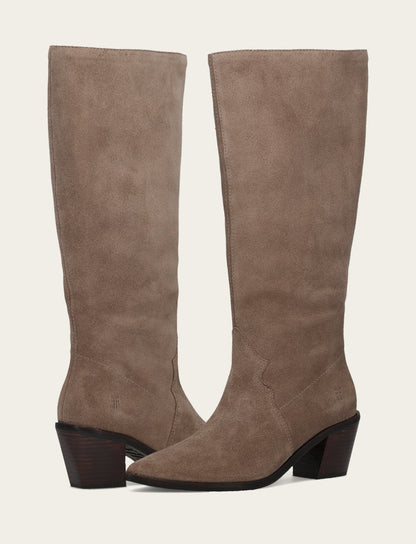 Women's Dark Taupe Sara Slouchy Boot Dark Taupe - Frye