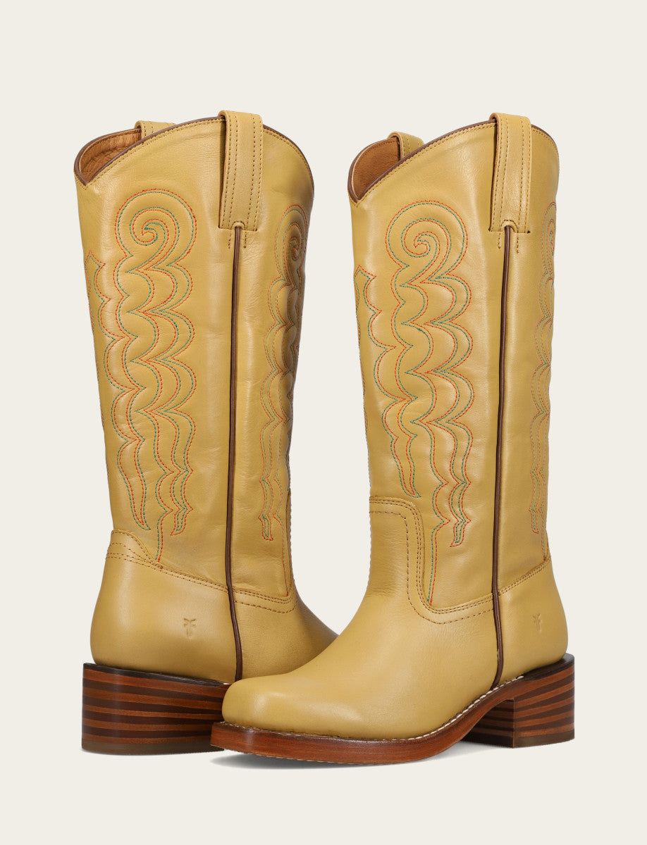 Women's Banana Campus Deco Stitch Boot Banana - Frye