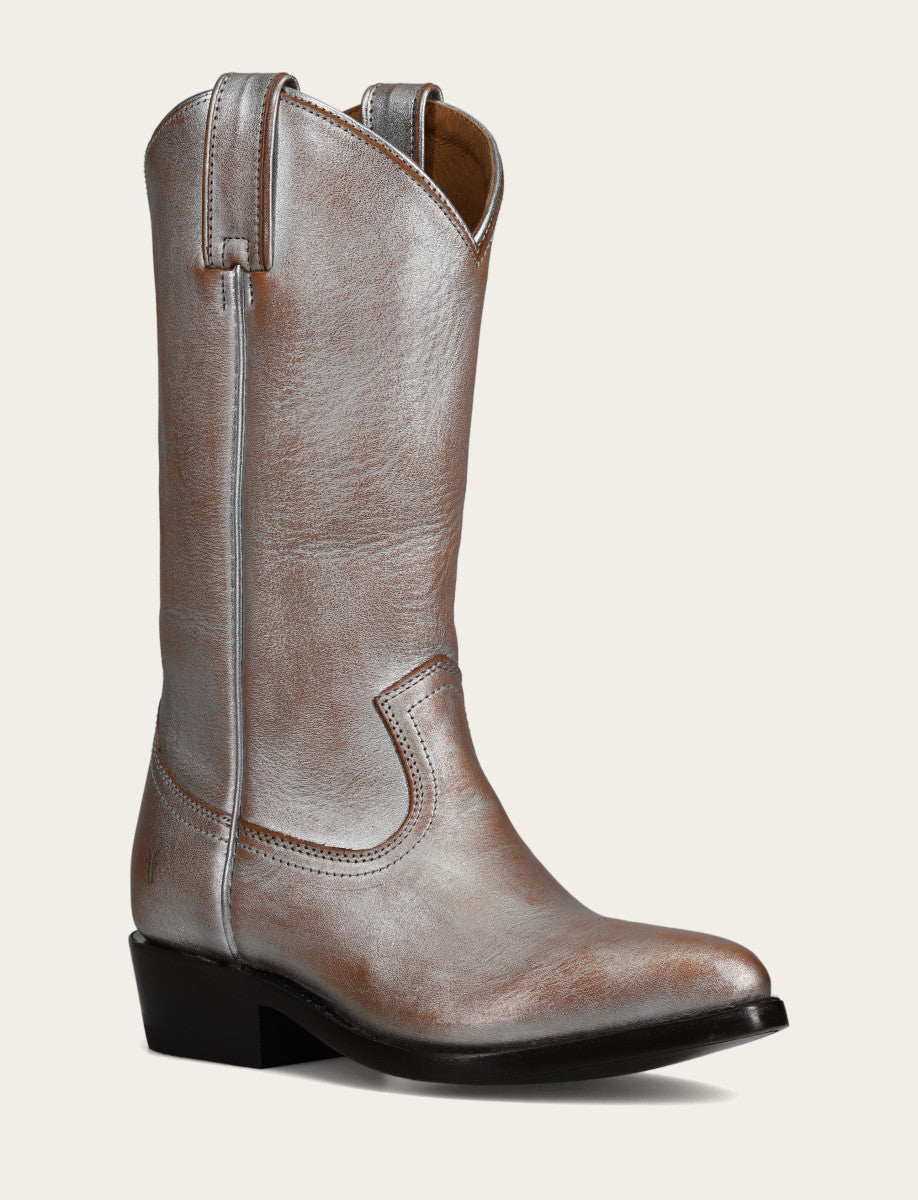 Women's Silver Billy Pull On Boot Silver - Frye