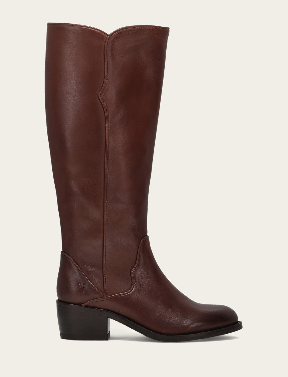 Women's Saddle Carson 2 Piping Tall Boot Saddle - Frye