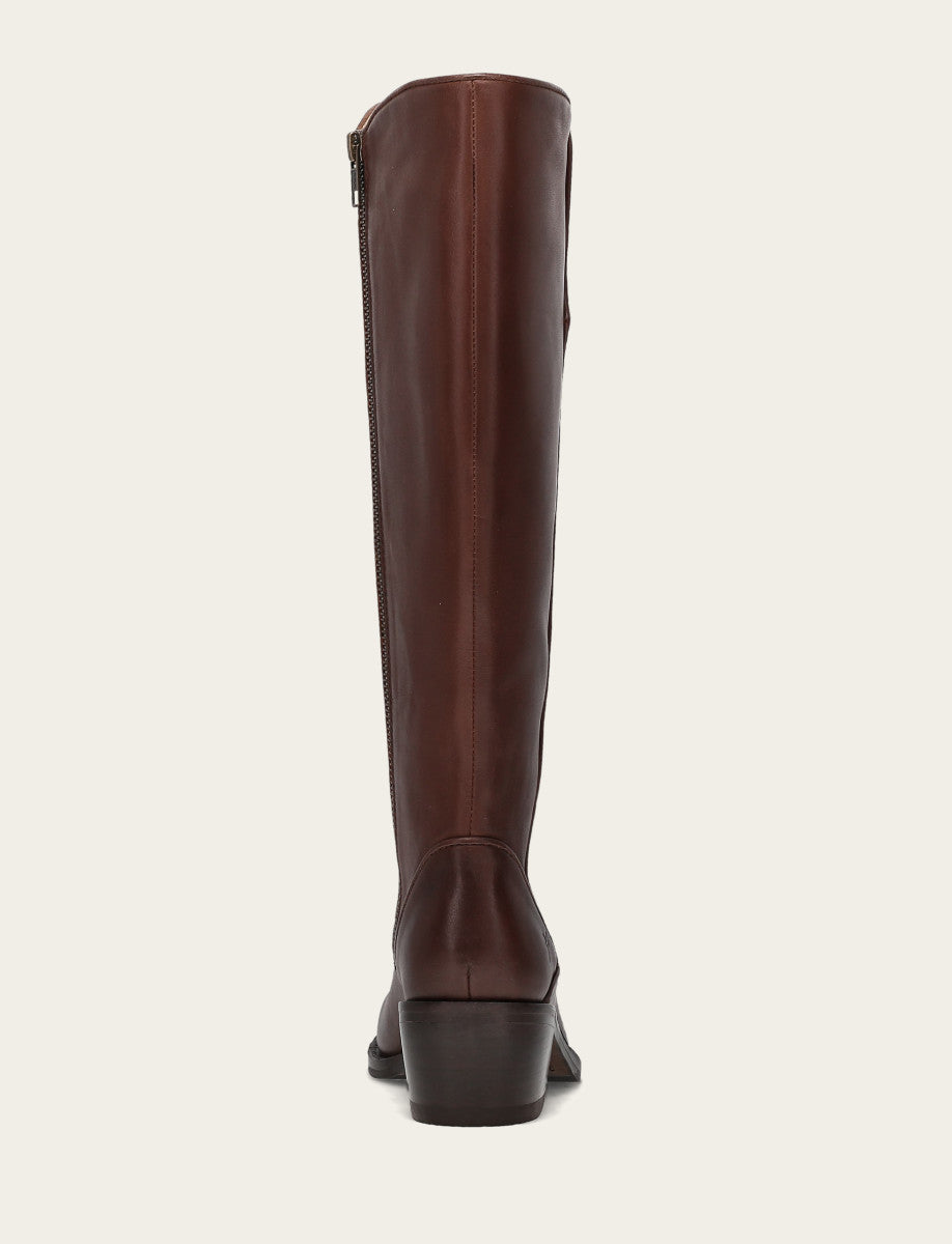 Women's Saddle Carson 2 Piping Tall Boot Saddle - Frye