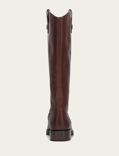 Women's Brown Melissa Lug Button Tall Wide Calf Boot Brown - Frye