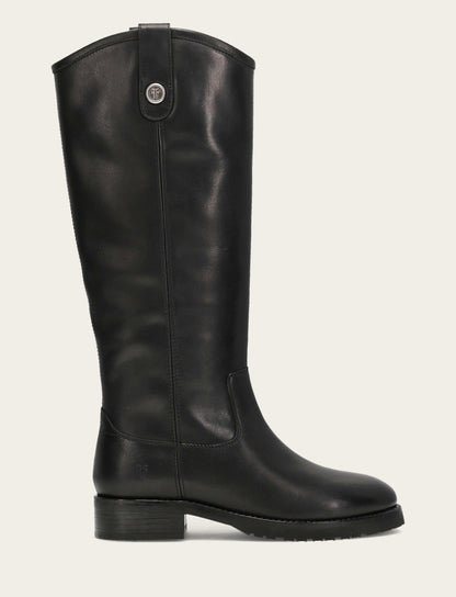 Women’s Black Wide Calf Melissa Lug Button Tall Boots | Frye Black - Frye