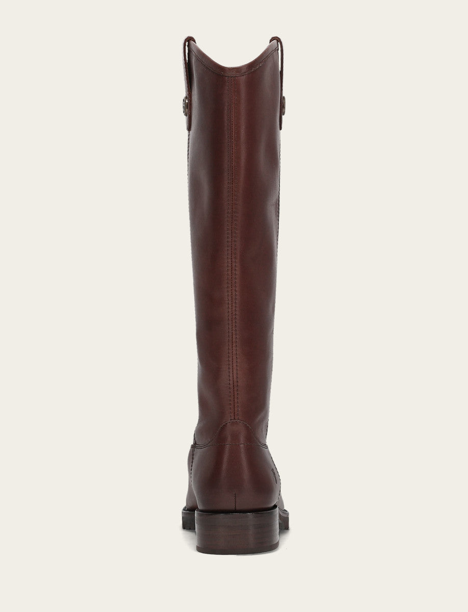 Women's Brown Melissa Lug Button Tall Boot Brown - Frye