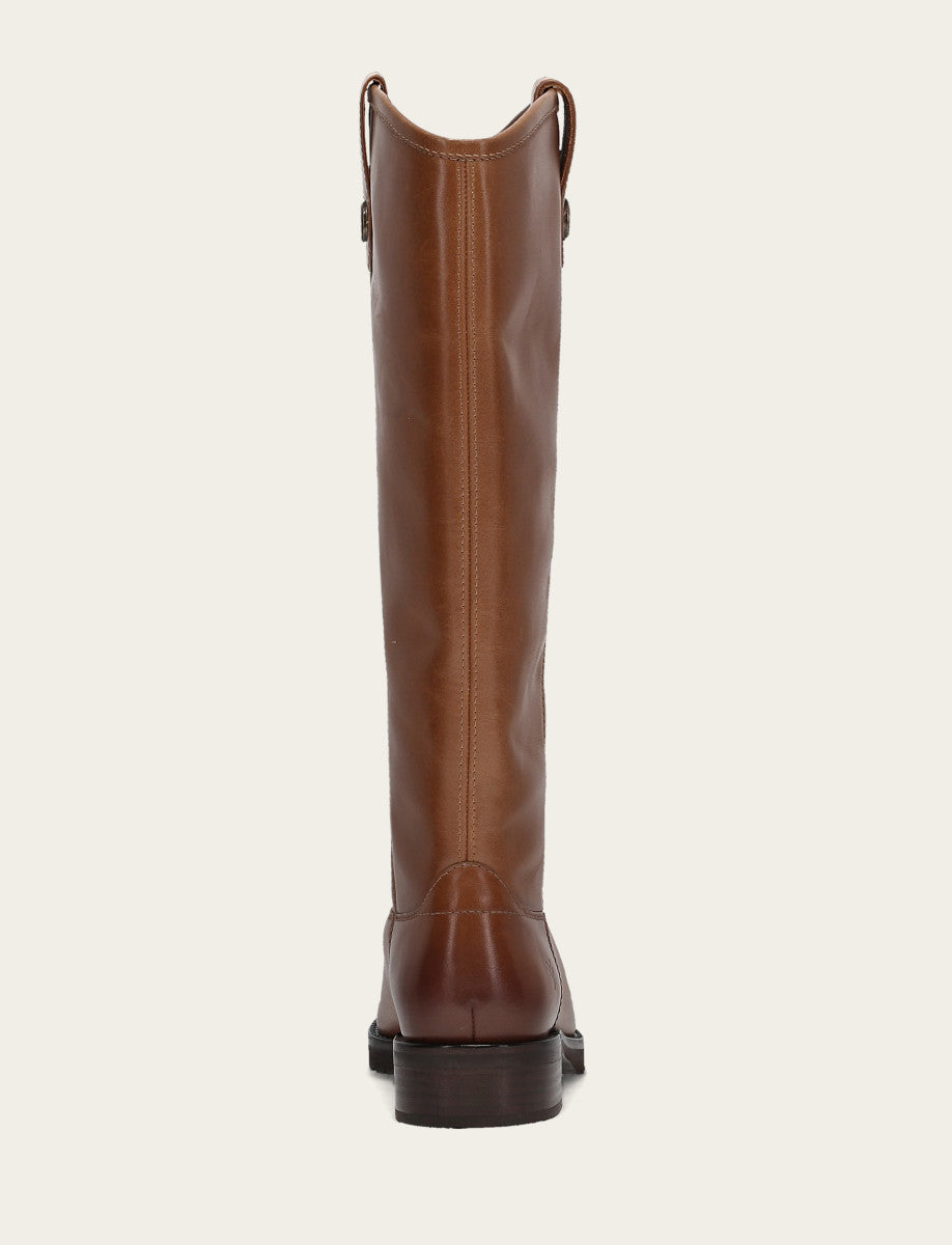 Women's Tan Melissa Lug Button Tall Boot Tan - Frye