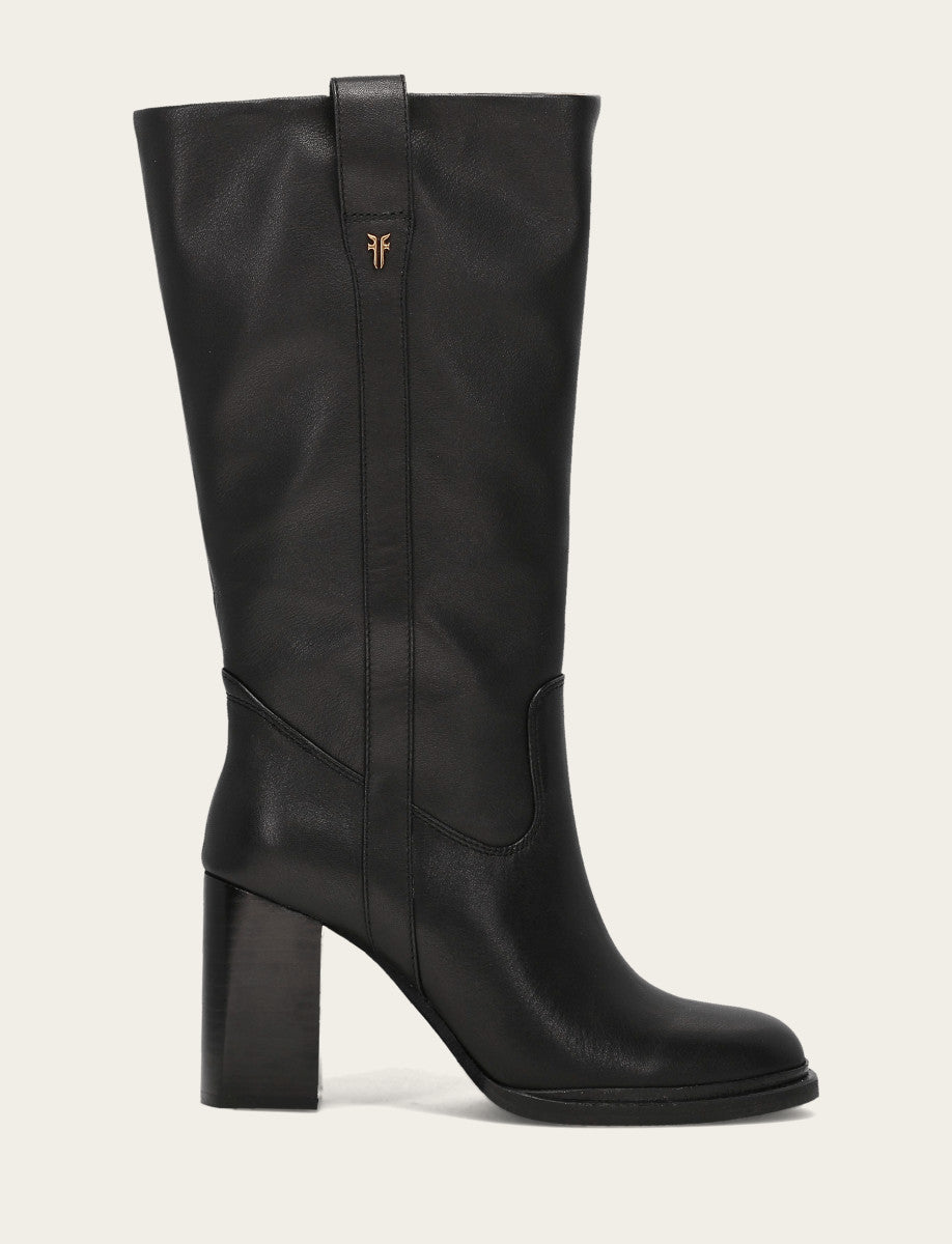 Women's Black Alex Slouchy Mid Boot Black - Frye