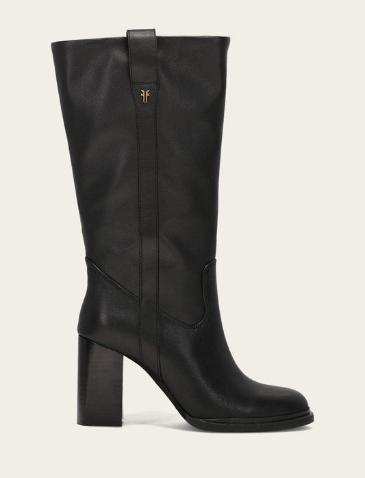 Women's Black Alex Slouchy Mid Boot Black - Frye