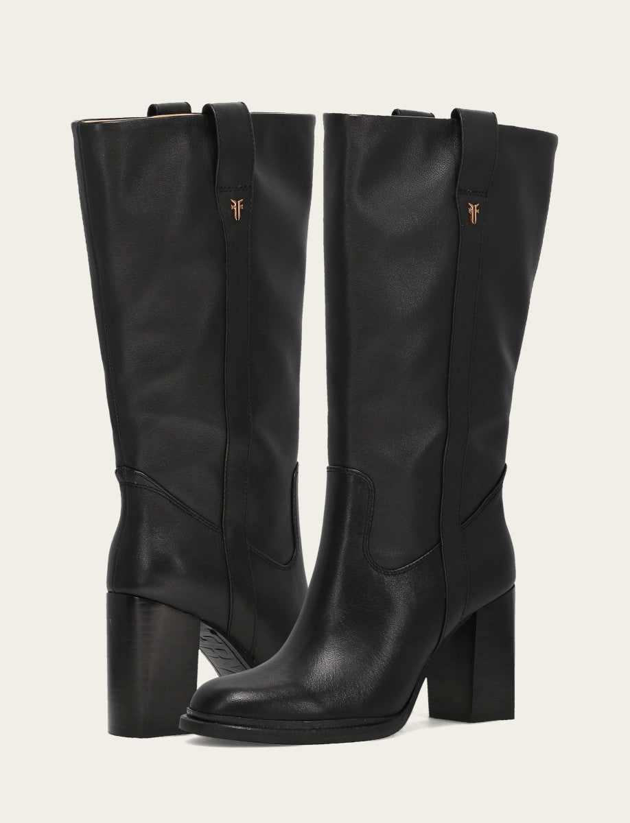 Women's Black Alex Slouchy Mid Boot Black - Frye