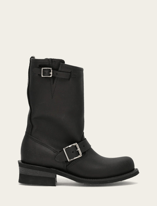Women's Black Engineer 12R Boots Black - Frye