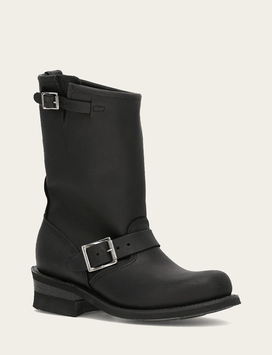 Women's Black Engineer 12R Boots Black - Frye