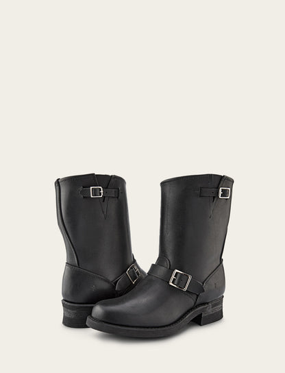 Women's Black Engineer 12R Boots Black - Frye