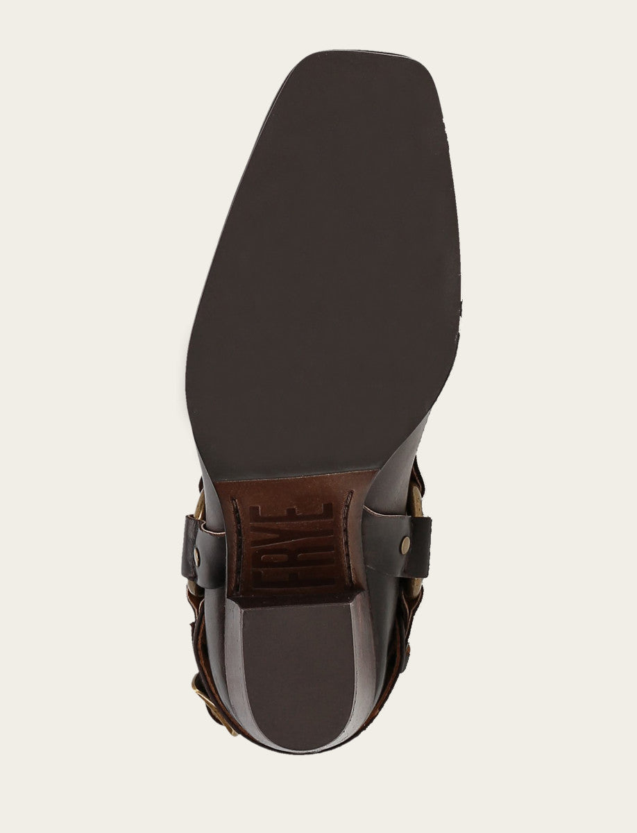 Women's Dark Brown Shiloh Harness Belted Boot Dark Brown - Frye