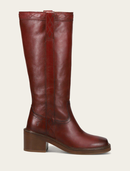 Women's Merlot Kate Pull On Wide Calf Boot Merlot - Frye