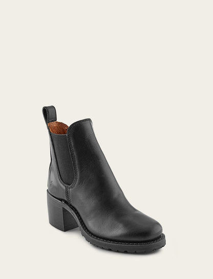 Women's Black Sabrina Chelsea Boots Black - Frye