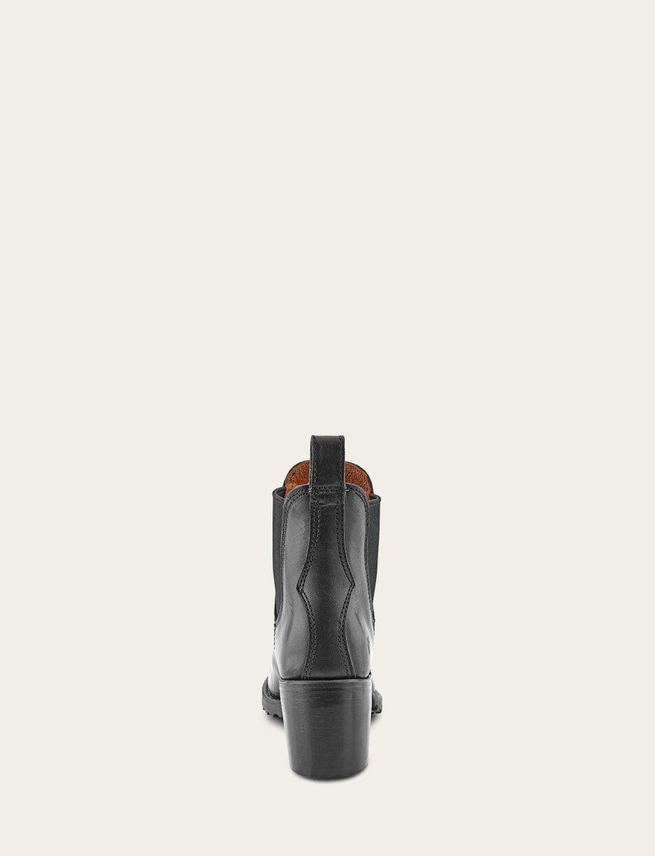 Women's Black Sabrina Chelsea Boots Black - Frye