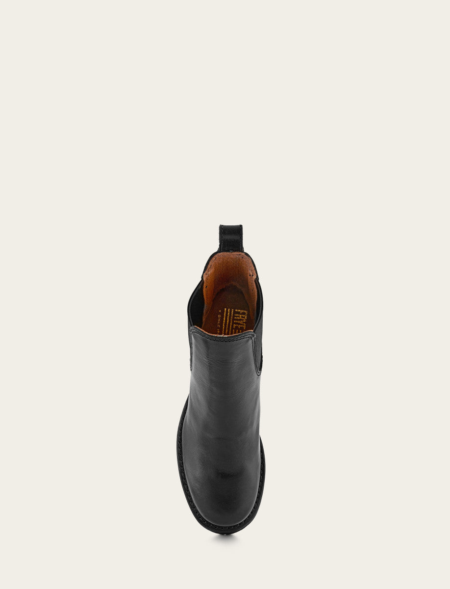 Women's Black Sabrina Chelsea Boots Black - Frye