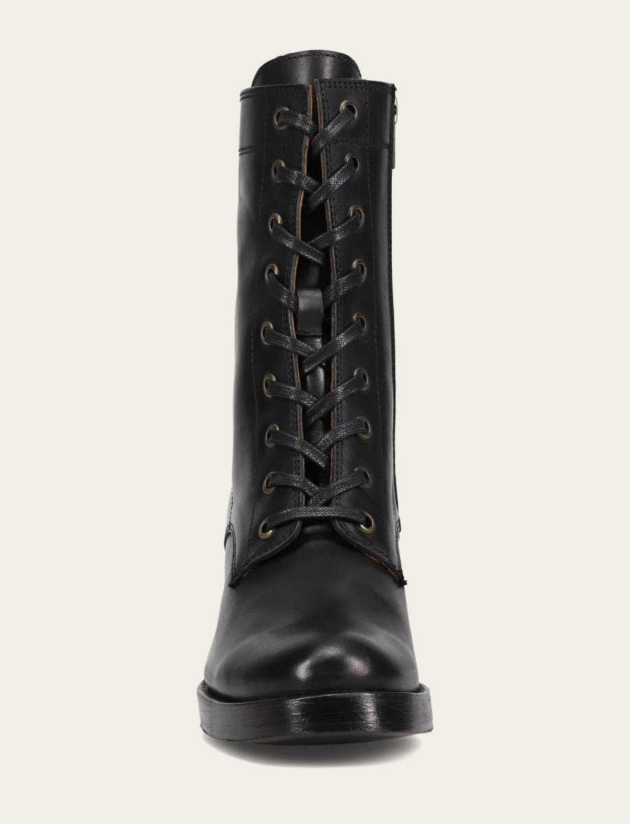 Women's Black Jean Lace Up Boot Black - Frye
