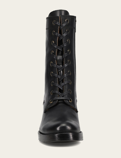 Women's Black Jean Lace Up Boot Black - Frye